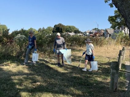 Trash Pickup Guided Walk